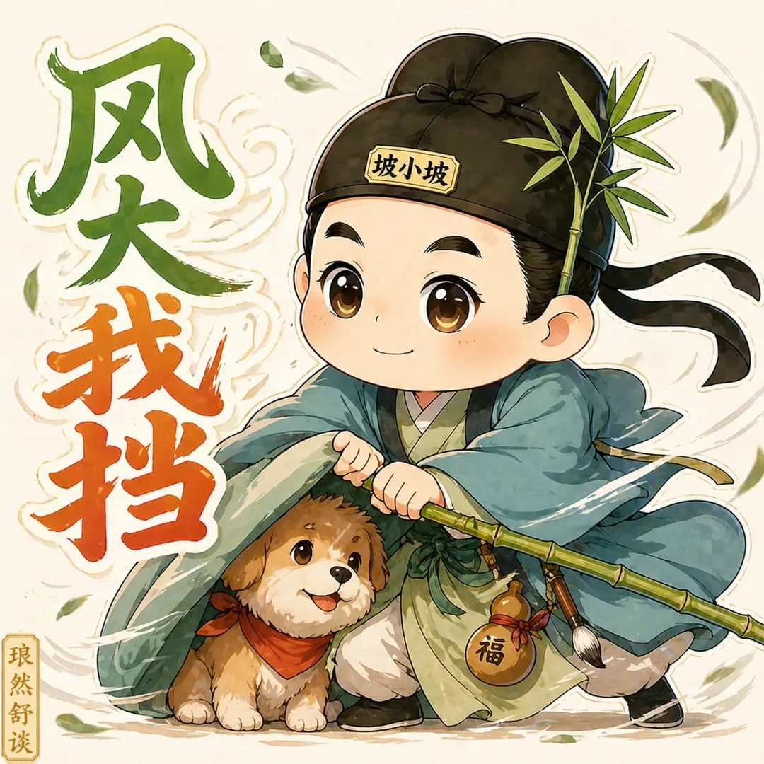 风大我挡